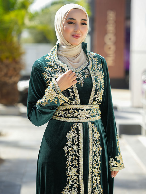 Emerald Royale Caftan